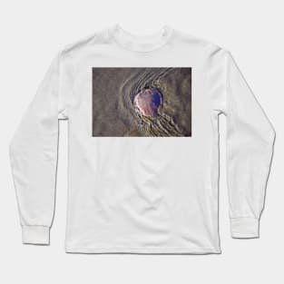 Sand Dollar Ripples - Oregon Coast Long Sleeve T-Shirt